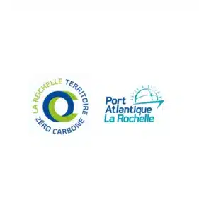 Logos La Rochelle Territoire Zéro Carbone et Port Atlantique La Rochelle
