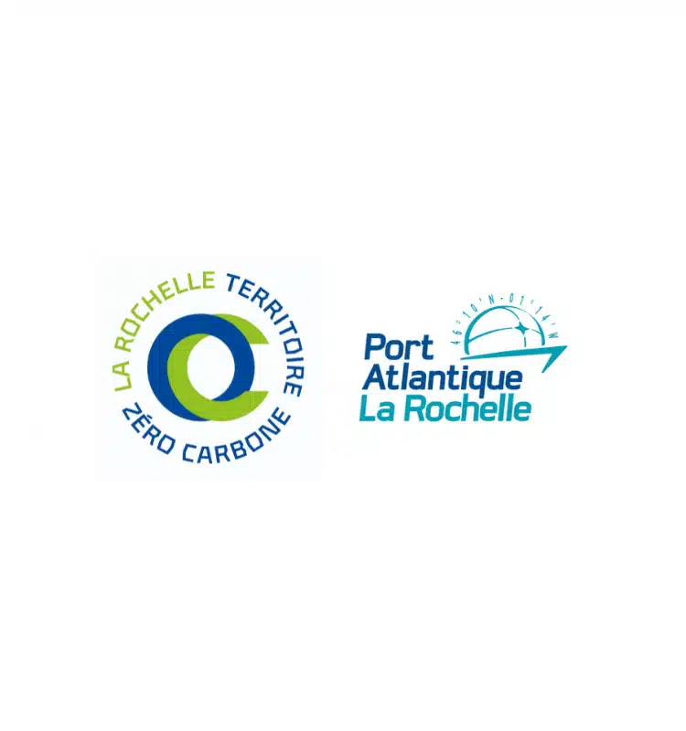 Logos La Rochelle Territoire Zéro Carbone et Port Atlantique La Rochelle